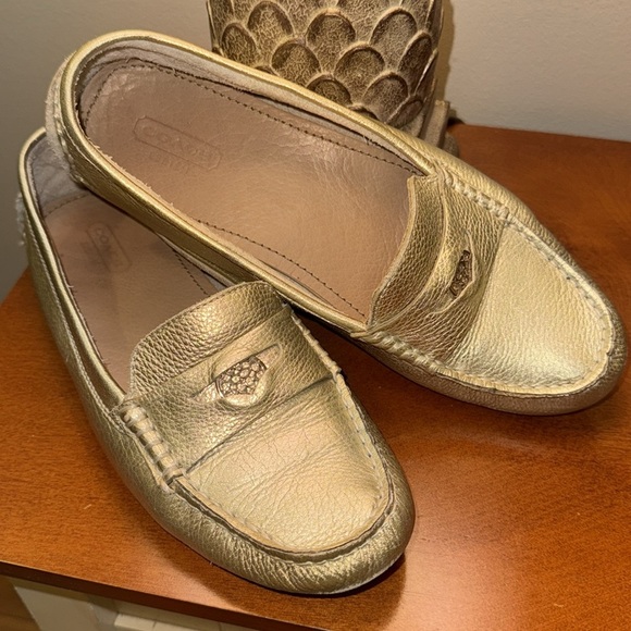 Coach Nicola Leather Loafer Size 7.5 - Picture 13 of 13